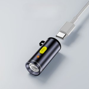 Zestaw akcesoriów 4w1 4smarts Explorer kabel brelok USB-C, adapter USB-C do USB-C, zapalniczka USB-C, latarka USB-C, czarny 6
