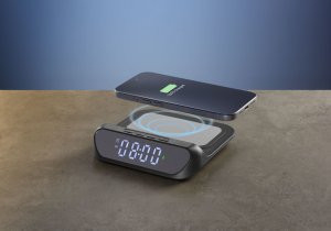Cellularline Wireless Clock Charger Black 2