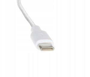 Kabel USB Delta USB-C - USB-C 1 m Biały (CHAR-CC-1M-65W) 3
