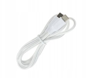 Kabel USB Delta USB-C - USB-C 1 m Biały (CHAR-CC-1M-65W) 4