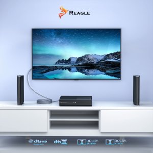 Kabel Reagle Toslink - Toslink 2m szary 6