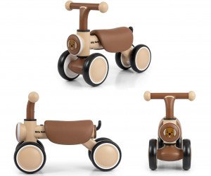 Rowerek biegowy Milly Mally Pojazd York Beige 9