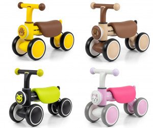 Rowerek biegowy Milly Mally Pojazd York Yellow 12