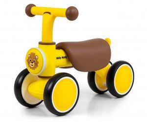 Rowerek biegowy Milly Mally Pojazd York Yellow 2