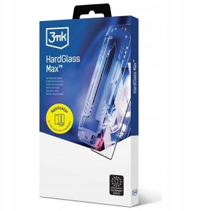 Szkło hartowane 3MK HardGlass Max z aplikatorem do Apple iPhone 16 Pro/17 8