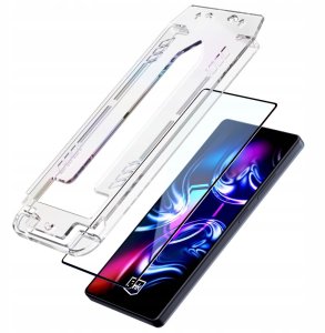 Szkło hartowane 3MK HardGlass Max z aplikatorem do Samsung Galaxy A56 3
