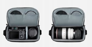 Kabura Torba Fotograficzna Foto Sling Na Aparat Dslr Dron Kamerę Gimbal K&f / Kf13.179v1 / Ciemny Granatowy 3