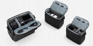 Kabura Torba Fotograficzna Foto Sling Na Aparat Dslr Dron Kamerę Gimbal K&f / Kf13.179v1 / Ciemny Granatowy 7