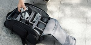 Kabura Torba Fotograficzna Foto Sling Na Aparat Dslr Dron Kamerę Gimbal K&f / Kf13.179v1 / Ciemny Granatowy 8