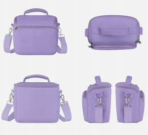 Kabura Torba Fotograficzna Foto Sling Na Aparat Dslr Dron Kamerę Gimbal K&f / Kf13.179v7 / Fioletowy 11