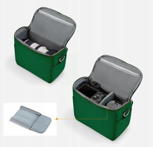 Kabura Torba Fotograficzna Foto Sling Na Aparat Dslr Dron Kamerę Gimbal K&f / Kf13.179v8 / Zielony 6