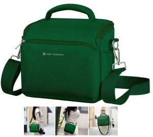 Kabura Torba Fotograficzna Foto Sling Na Aparat Dslr Dron Kamerę Gimbal K&f / Kf13.179v8 / Zielony 10