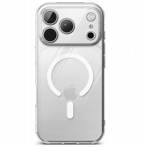 Ringke Etui Fusion Magnetic MagSafe do Apple iPhone 17 Pro Max Clear 3