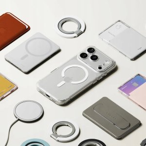 Ringke Etui Fusion Magnetic MagSafe do Apple iPhone 17 Pro Max Clear 7