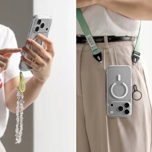 Ringke Etui Fusion Magnetic MagSafe do Apple iPhone 17 Pro Max Clear 8