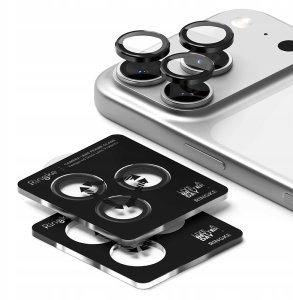 Nakładka Ringke Camera Frame Protector do Apple iPhone 17 Pro / 17 Pro Max Black [2 PACK] 3