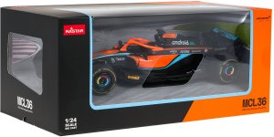 Rastar Autko Metalowe 1:24 McLaren F1 MCL36 Pomarańczowe RASTAR 18