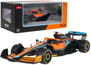 Rastar Autko Metalowe 1:24 McLaren F1 MCL36 Pomarańczowe RASTAR 19