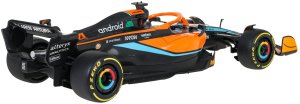 Rastar Autko Metalowe 1:24 McLaren F1 MCL36 Pomarańczowe RASTAR 3