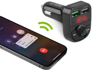 SBS FM transmitter/car charger 2xUSB 15W 2