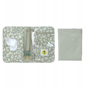 Lassig Green Label Przewijak podrozny z etui na akcesoria Leo light khaki 2