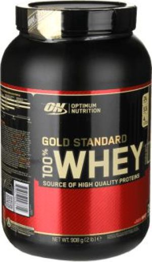 Optimum Nutrition 100% Whey Gold Standard Biała czekolada-malina 908g 1