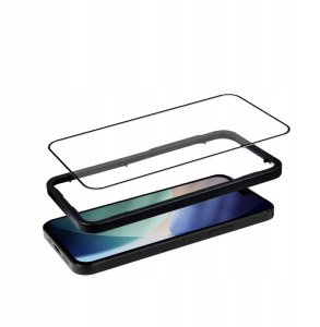 Crong 3D Armour Glass - Szkło hartowane iPhone 17 Pro + ramka instalacyjna 3