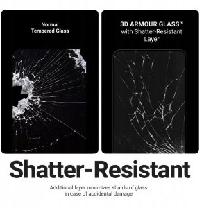 Crong 3D Armour Glass - Szkło hartowane iPhone 17 Pro + ramka instalacyjna 4