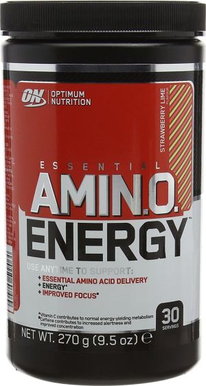 Optimum Nutrition Amino Energy Truskawka-limonka 270g 1