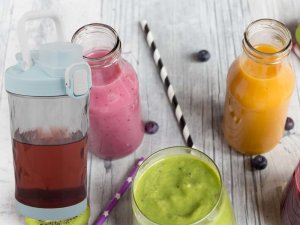 Blender kielichowy Verk Blender do smoothie przenośny usb bezprzewodowy rozdrabniacz lodu niebieski 8