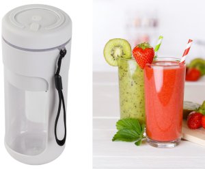 Blender kielichowy Verk Blender do smoothie przenośny usb bezprzewodowy rozdrabniacz do lodu smycz 3