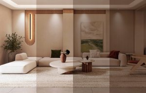 Inteligentna lampa sufitowa CW Yeelight Yeelight Mercury C480 6