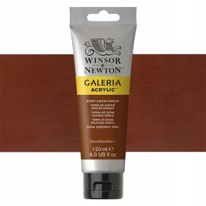 Galeria Acrylic 120Ml Burnt Sienna Opaque 077 2