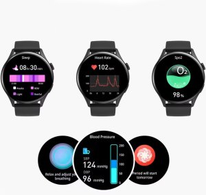 Zegarek damski SMARTWATCH GRAVITY GT11-8 RGD/RGD/GY 5