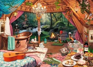 Puzzle 2D: Glamping 500el 2