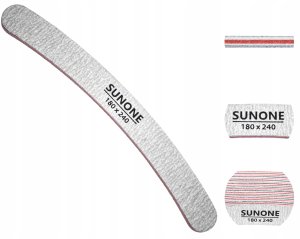 SUNONE_Pilnik biały łódka 180/240 10szt 3