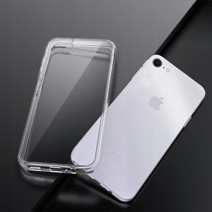 Etui do iPhone 7 | 8 | SE | 2020 | 2022 | WZMACNIANE CLEAR CASE 2MM + Szkło 6