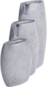 Fontanna ogrodowa z LED szara ARKLE 6