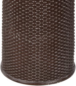 Fontanna ogrodowa z LED brązowa ZENYATTA 8