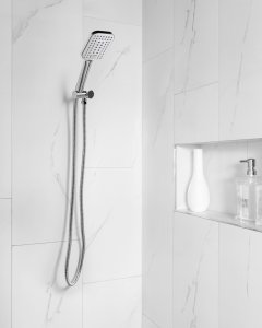 Słuchawka prysznicowa z wężem TINGO Srebrny 2