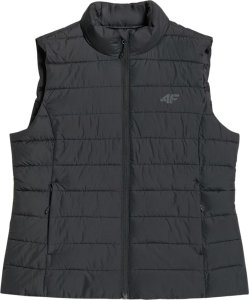 Kamizelka damska 4F F218 czarna 4FWAW25TVJAF218 20S L 2