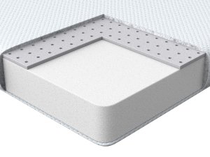 Beliani Materac nawierzchniowy topper lateksowy piankowy 180 x 200 cm GRACIOUS 2