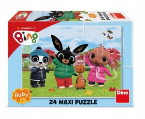 Puzzle baby 24 Królik Bing jesienną porą 3
