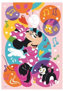 Puzzle XL świecące w ciemności Myszka Minnie 100el 4