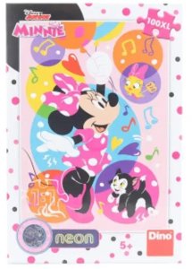 Puzzle XL świecące w ciemności Myszka Minnie 100el 6