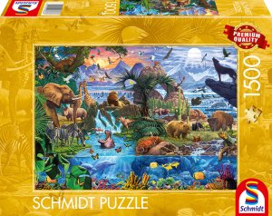Puzzle PQ 1500 Świąt zwierząt G3 2