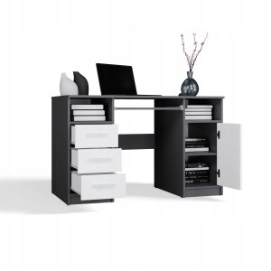 Biurko InMondo Delta Antracytowe 120 cm x 60 cm 7