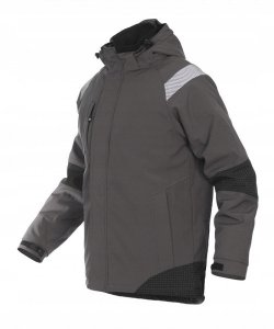JACKET SOFTSHELL ATLANTA BLACK/GREY M 2
