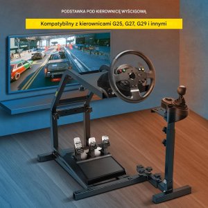 Stojak do kierownicy G29 G27 G25 regulowany symulator wyścigowy GT 12
