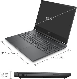 Laptop HP Laptop Victus 15-fb3043nw C5HV5EA R7 AI 350 15,6" FHD 144Hz 16GB 512SSD RTX 5060 DLSS 4 W11 7